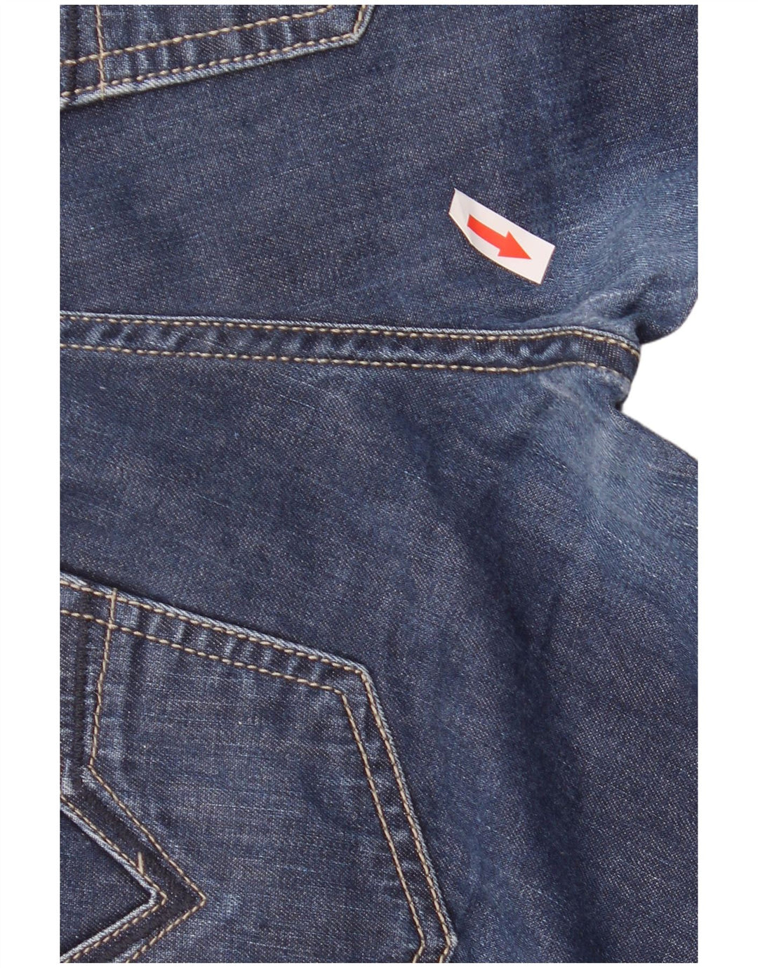 Diesel Ανδρικό Larkee Straight κανονικό τζιν σορτς W30 Medium Navy Blue