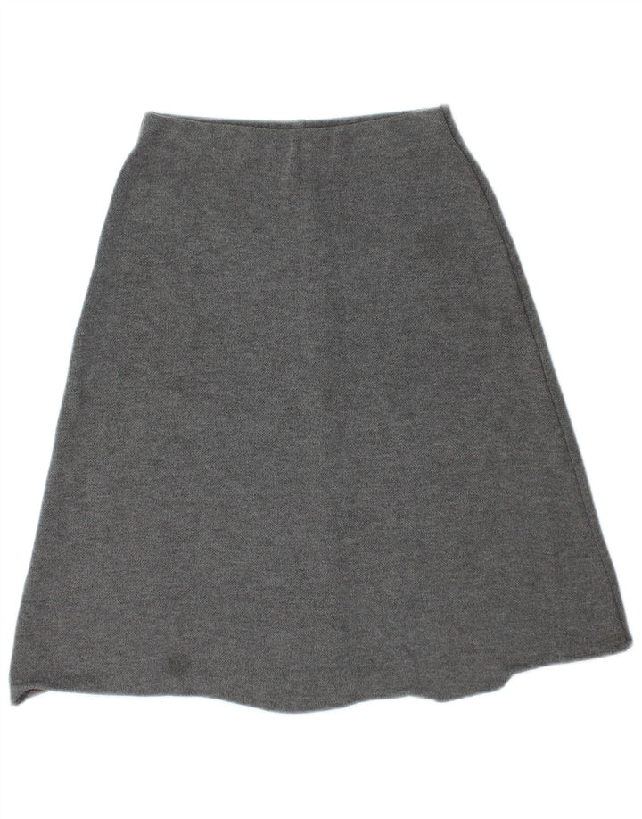 Zara Γυναικεία φούστα A-Line Small W28 Grey Polyester
