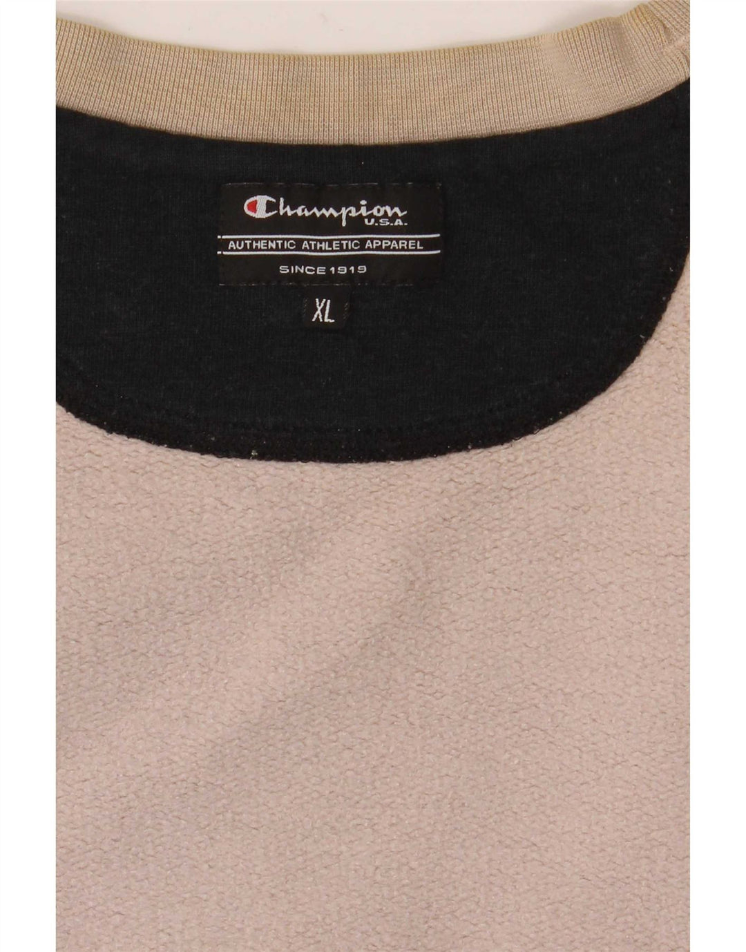 Ανδρικό γραφικό φούτερ Champion Jumper XL Beige