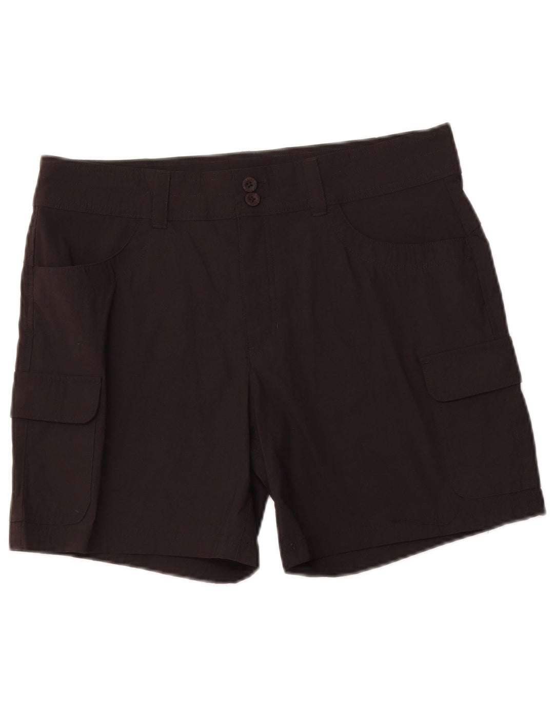 EDDIE BAUER Γυναικείο Σορτς Cargo US 12 Large W34 Μαύρο