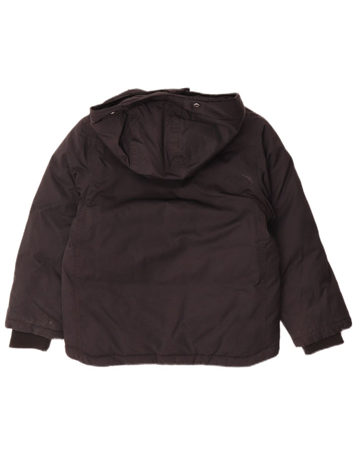 Μπουφάν Timberland Boys Hooded Gadded Jacket 7-8 Years Black Polyamide