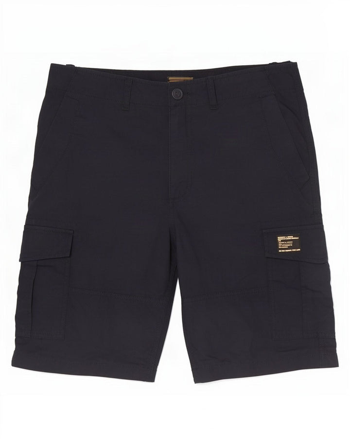Ανδρικό σορτς Cargo Superdry W32 Βαμβακερό μεσαίο ναυτικό μπλε