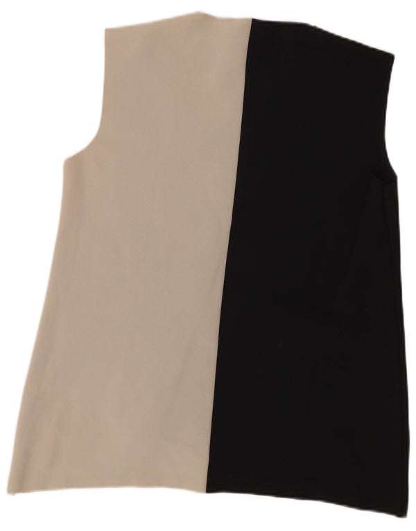 Emporio Armani Γυναικεία Αμάνικη Μπλούζα Top IT 46 Large Black Colourblock