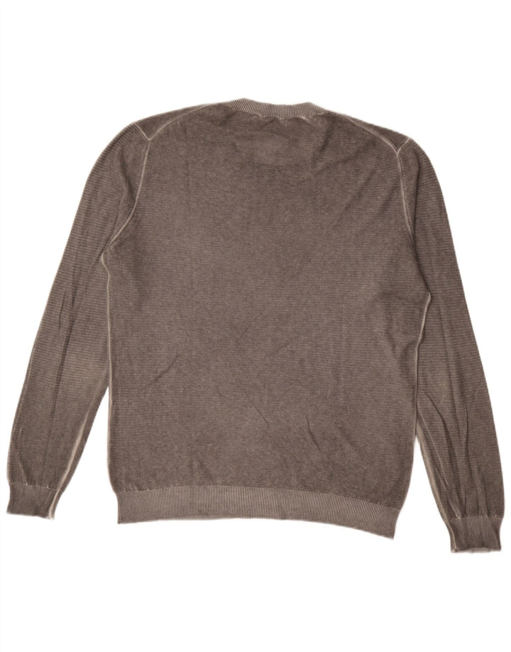 Ανδρικό πουλόβερ Sisley Crew Neck Jumper Large Grey
