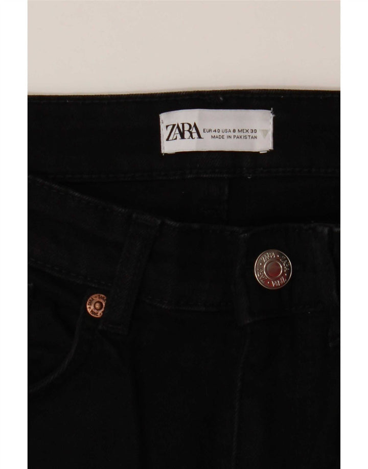 Zara Γυναικείο Τζιν μποτάκι EU 40 Medium W30 L27 Μαύρο