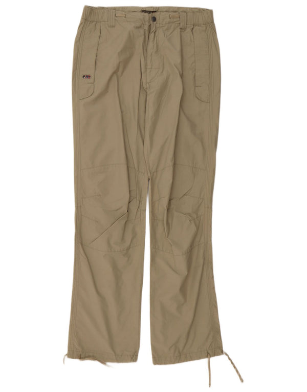Napapijri Ανδρικό Παντελόνι Πεζοπορίας Cargo IT 48 Medium W34 L34 Khaki Polyamide