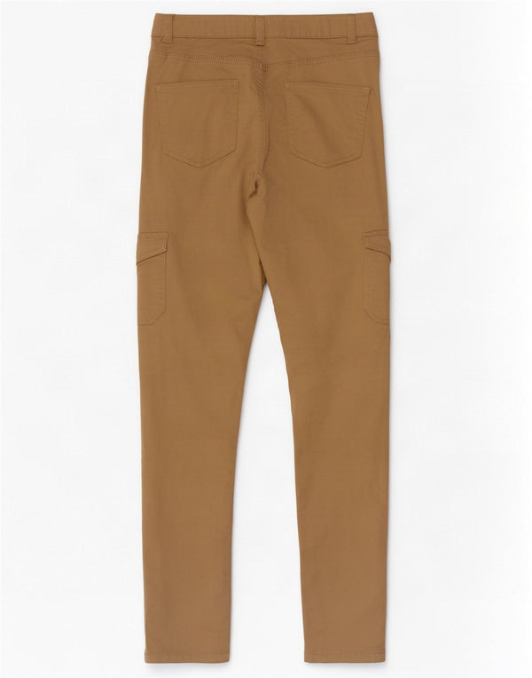 M&Co Γυναικείο Skinny Παντελόνι Cargo UK 8 Small W26 L28 Beige βαμβακερό
