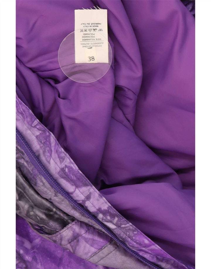 Γυναικεία φόρμα σκι με αφηρημένο σχέδιο IT 38 XS Purple