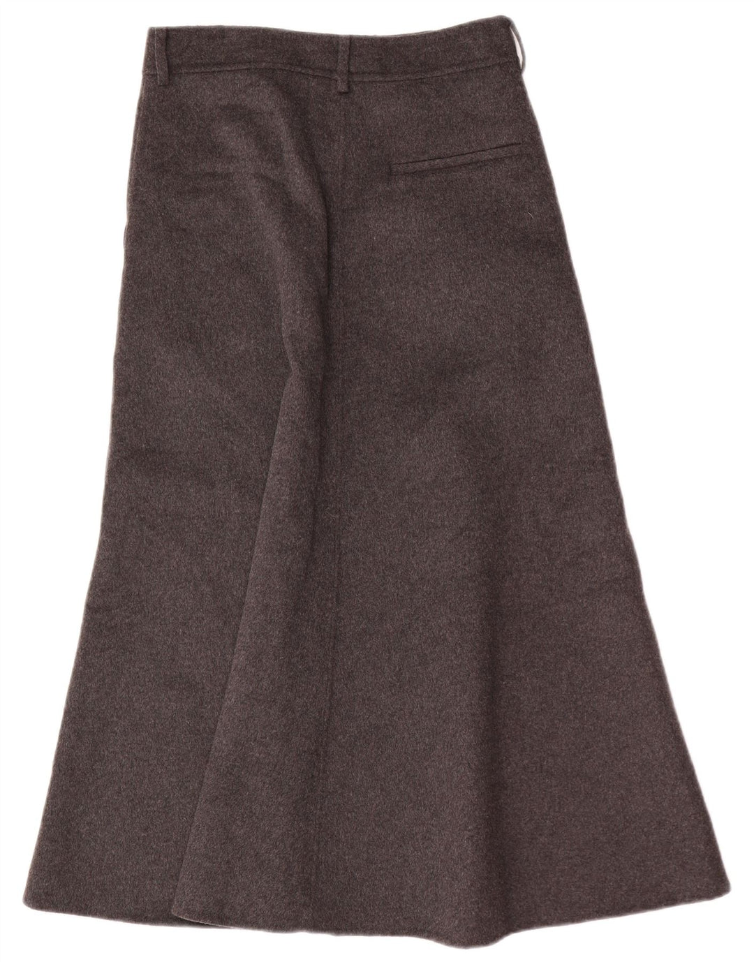 Zara Γυναικεία Maxi Φούστα A-Line Small W28 Grey Wool