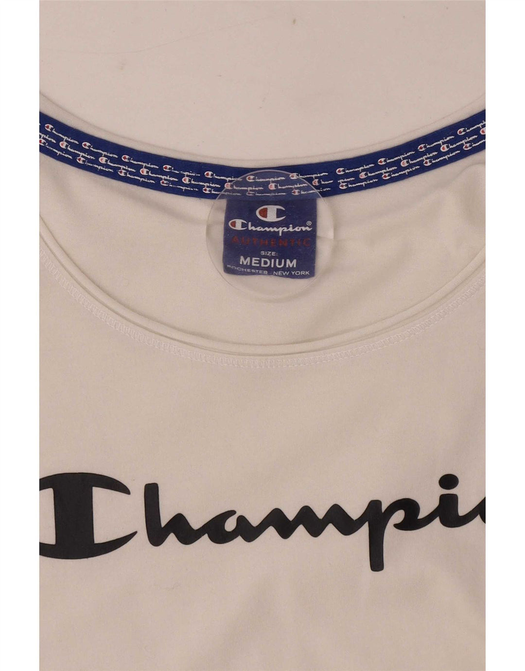 Μπλουζάκι Champion Boys κανονικό γραφικό Top 9-10 ετών Μεσαίο λευκό