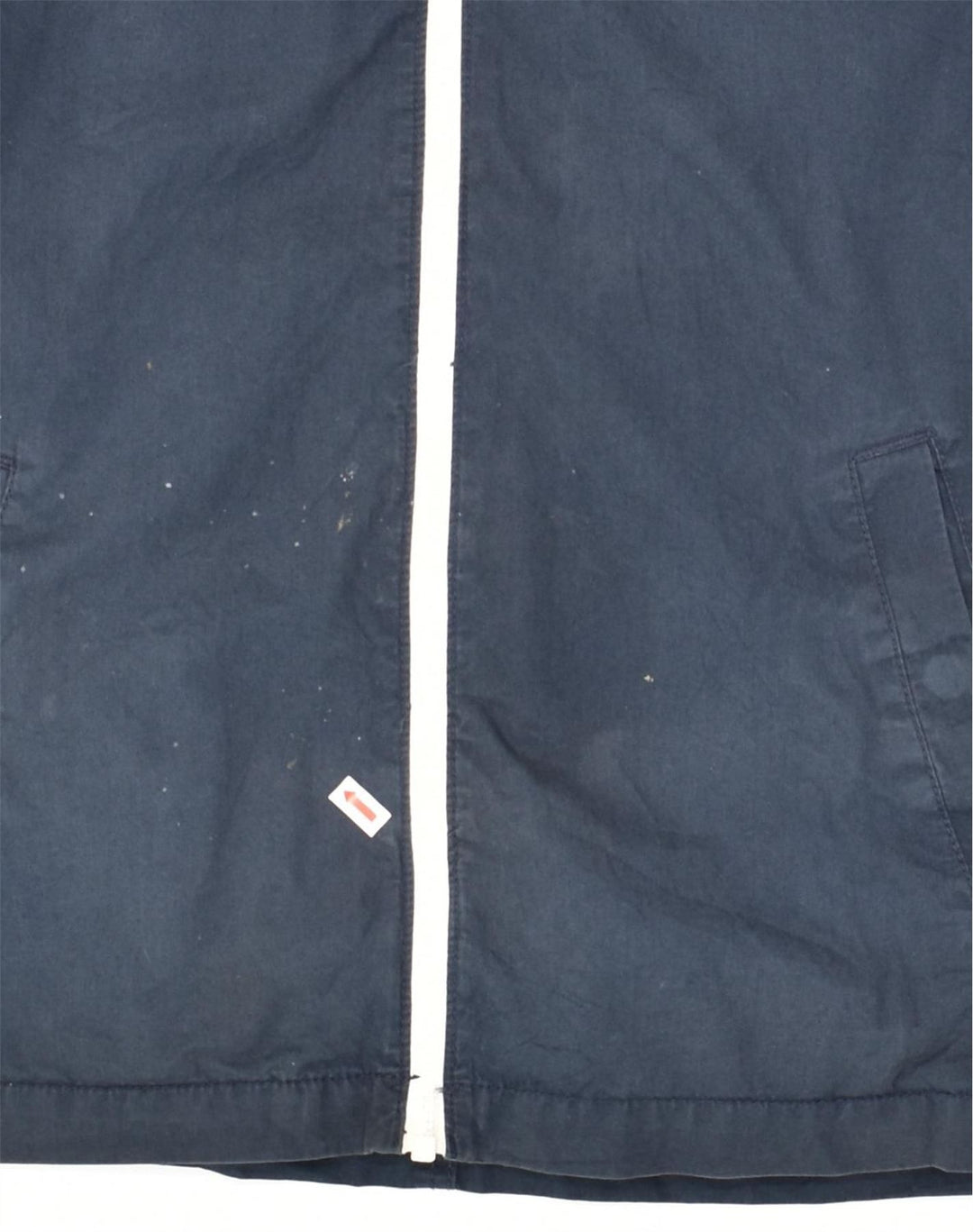 JACK & JONES Mens Hooded Rain Jacket UK 36 Small Blue Cotton | Vintage Jack & Jones | Thrift | Second-Hand Jack & Jones | Used Clothing | Messina Hembry 