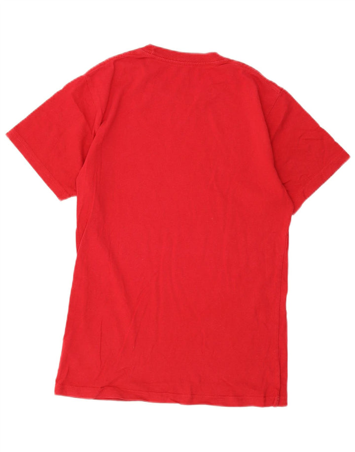 Ανδρικό γραφικό T-Shirt Vans Top Μικρό κόκκινο βαμβακερό