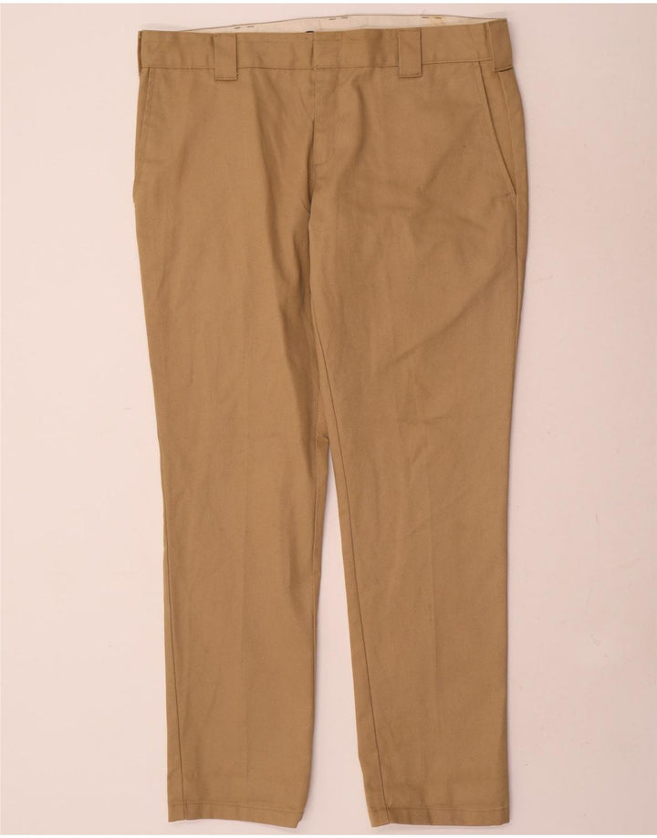 Ανδρικό παντελόνι Chino Dickies Slim Fit W36 L32 Beige Polyester