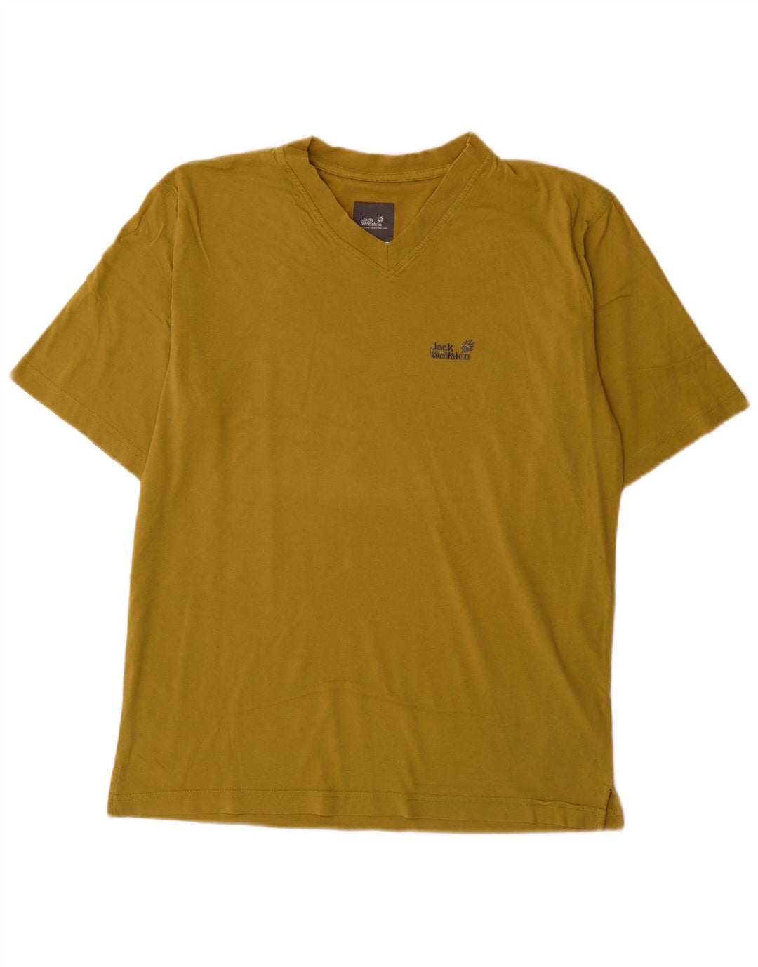 Ανδρικό μπλουζάκι Jack Wolfskin Top Medium Khaki Cotton