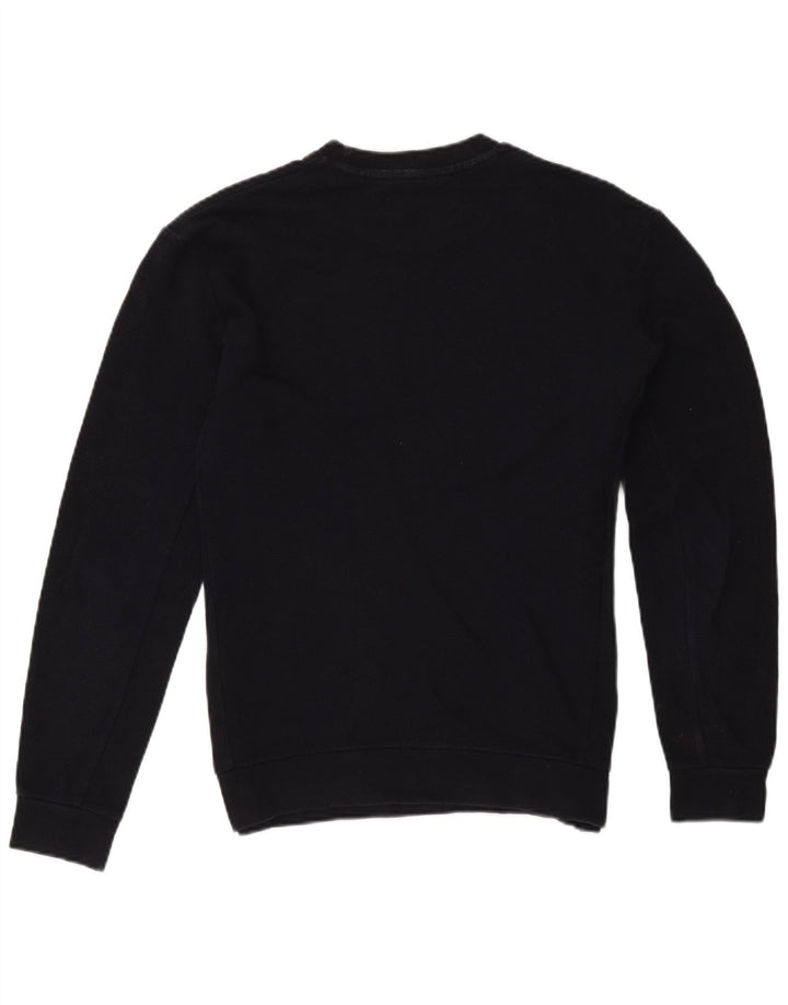 Zara Ανδρικό Φούτερ Jumper Μεγάλο Ναυτικό Βαμβακερό