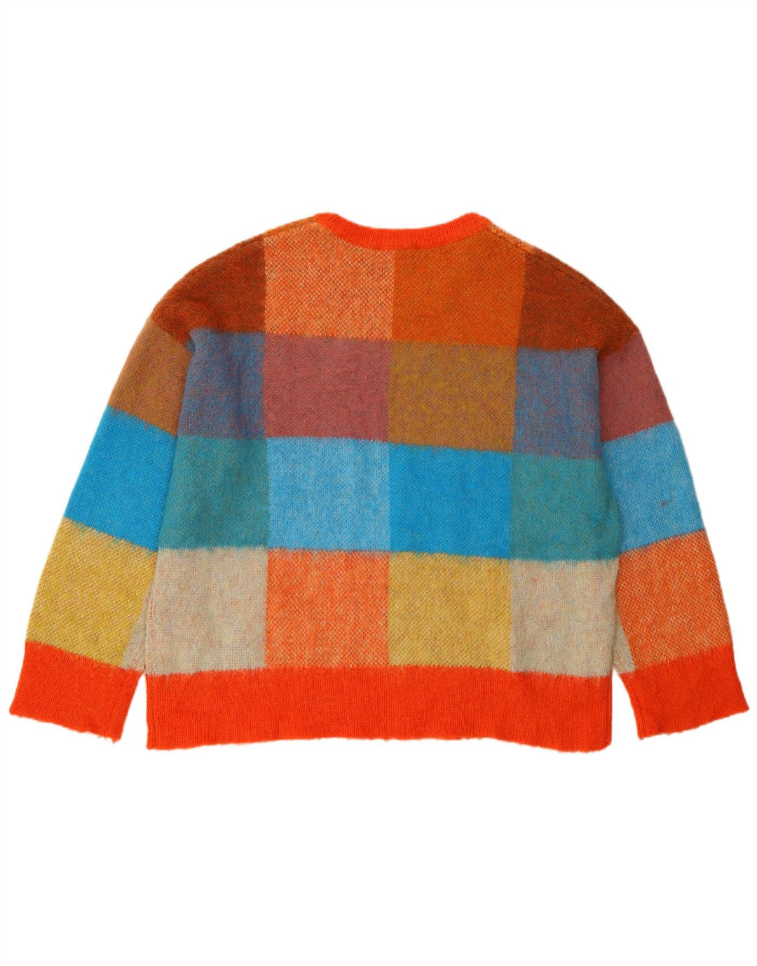 Γυναικείο πουλόβερ Desigual Crew Neck Jumper UK 16 Μεγάλο πολύχρωμο ακρυλικό