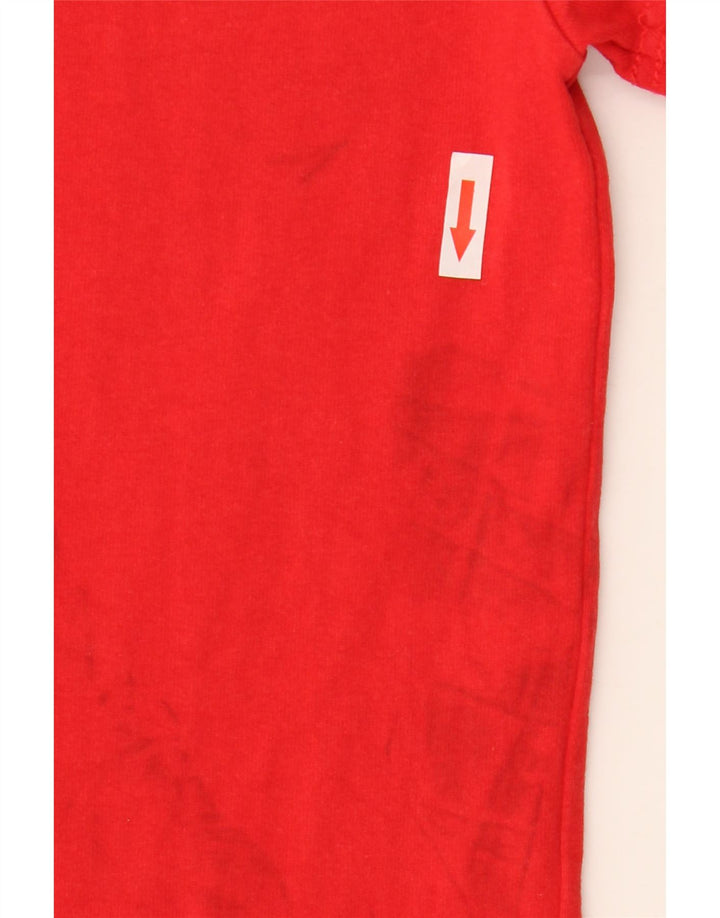 TOMMY HILFIGER Ανδρικό T-Shirt Top Μικρό κόκκινο βαμβακερό