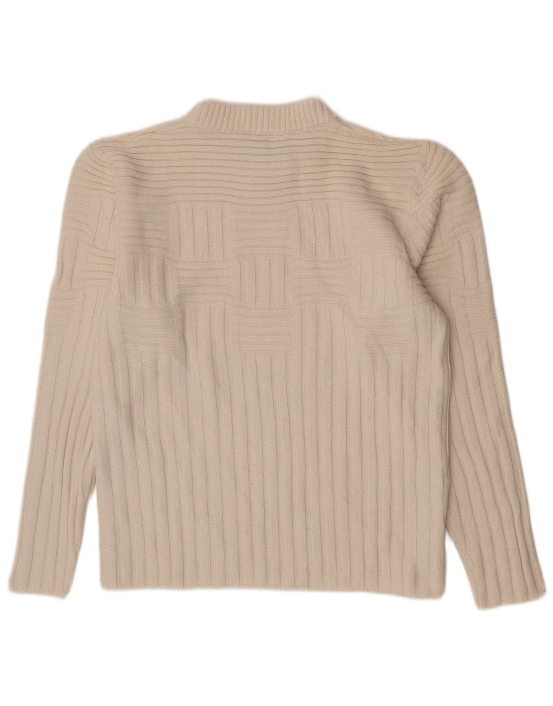 Γυναικείο πουλόβερ Bikkembergs Crew Neck Jumper UK 12 Medium Off White