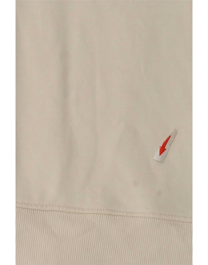 Ανδρικό γραφικό φούτερ Zara, μεσαίο λευκό βαμβακερό