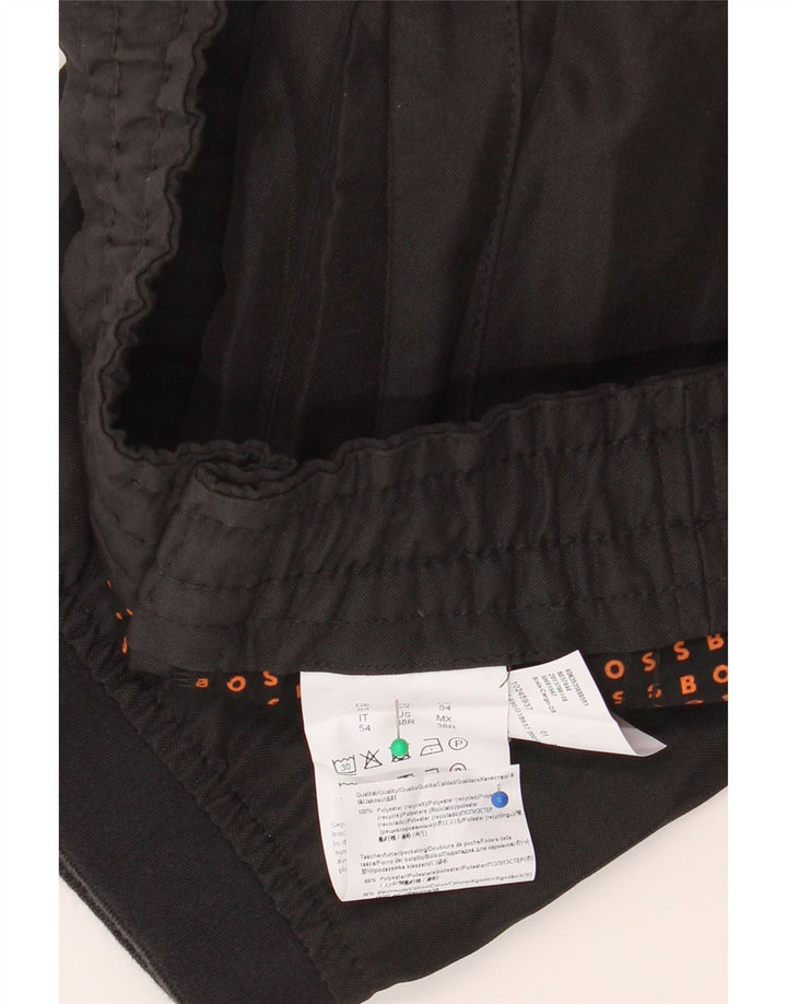 Ανδρικό παντελόνι Hugo Boss Joggers Cargo W34 L30 Μαύρο πολυεστέρα