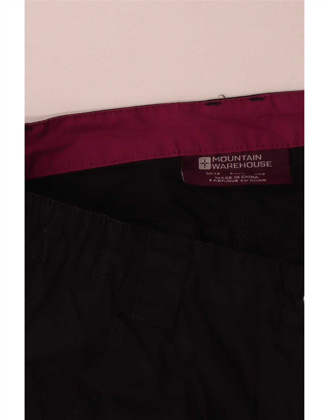 Mountain Warehouse Γυναικείο Παντελόνι Cargo UK 12 Medium W34 L31 Μαύρο