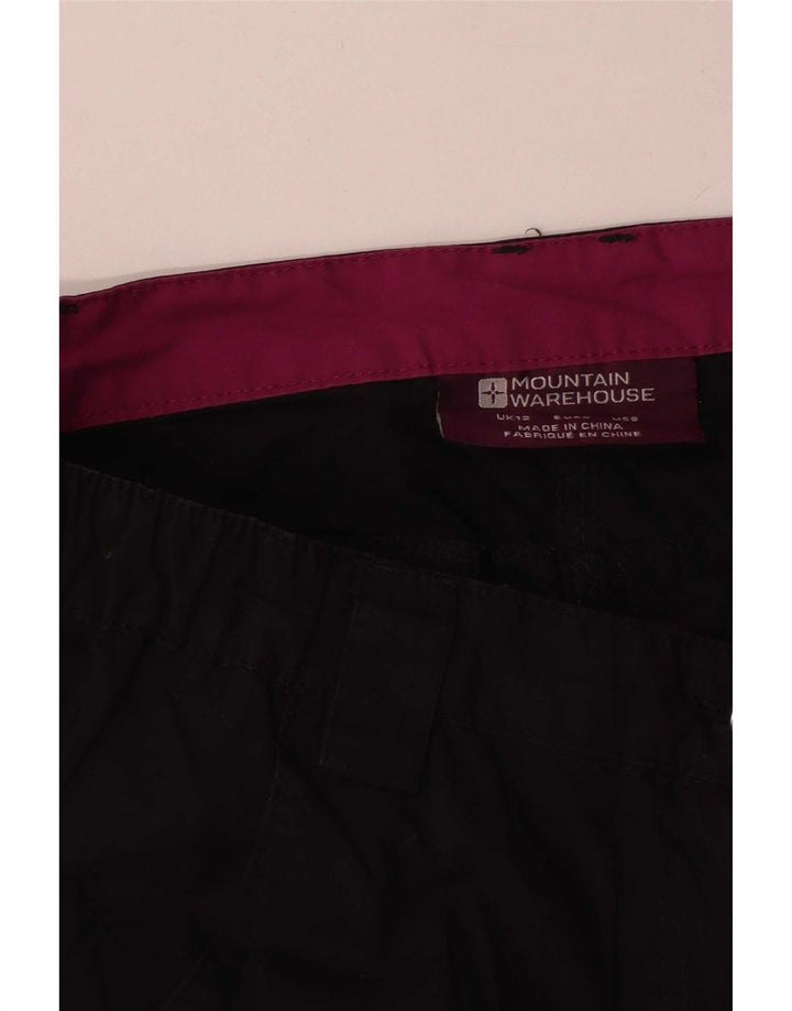 Mountain Warehouse Γυναικείο Παντελόνι Cargo UK 12 Medium W34 L31 Μαύρο
