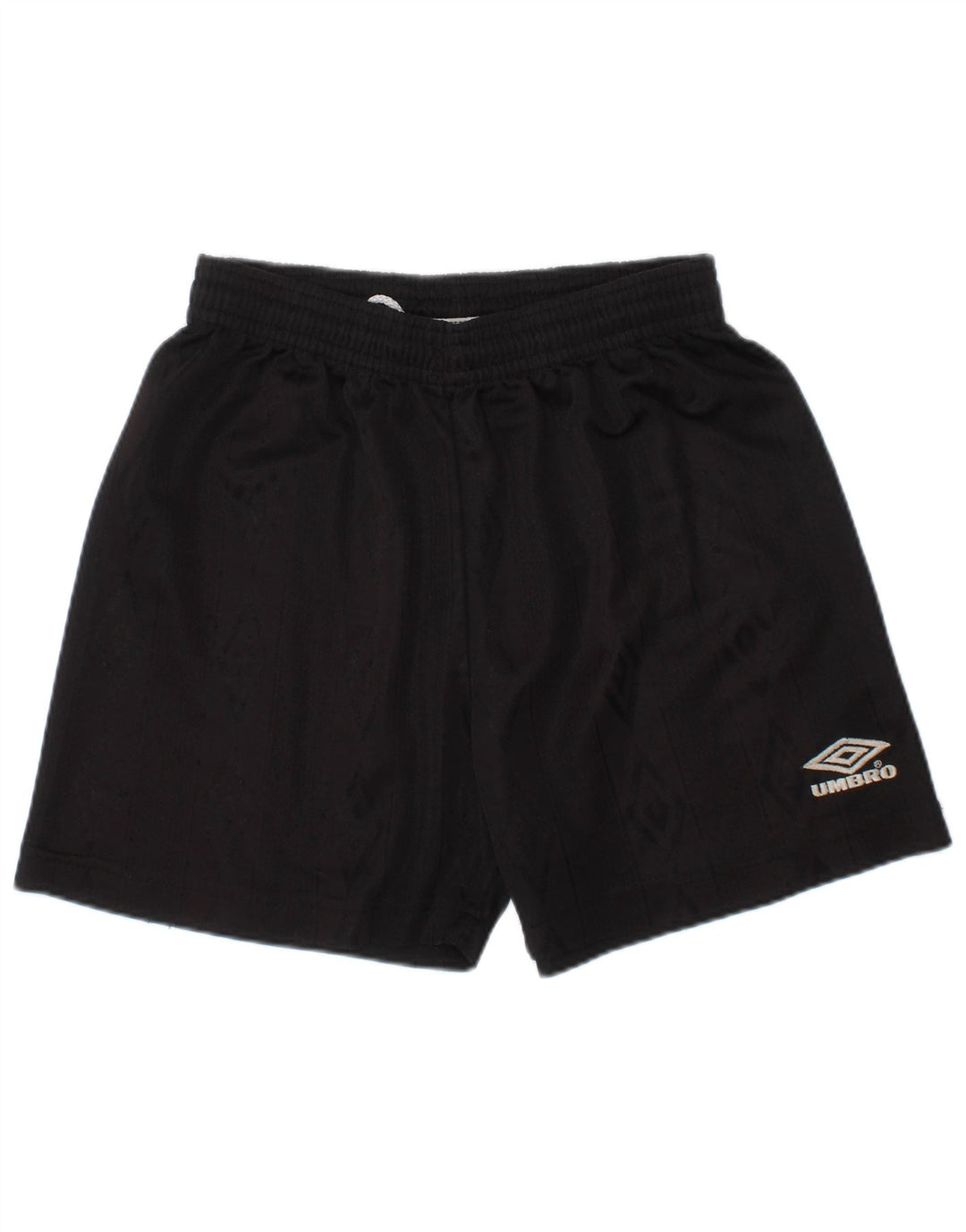 Αθλητικό σορτς UMBRO για αγόρια 6-7 ετών Μαύρο Πολυεστέρα