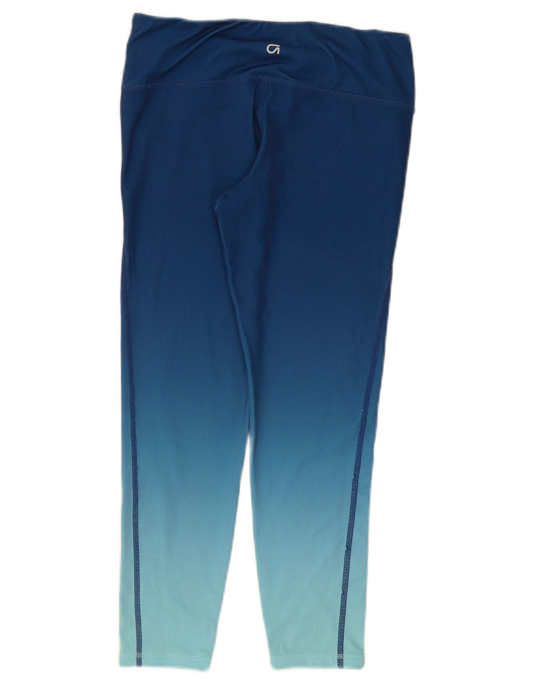 Gap Γυναικεία κολάν Crop UK 10 Small Blue Colourblock Πολυεστέρας