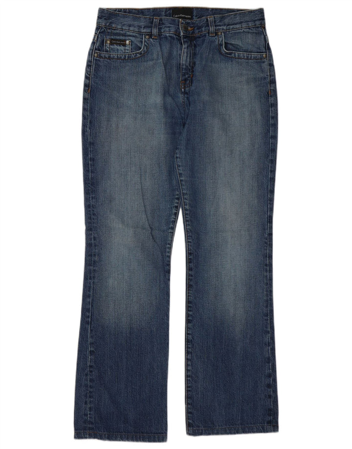 Calvin Klein Γυναικεία Bootcut Jeans W31 L30 Blue Cotton