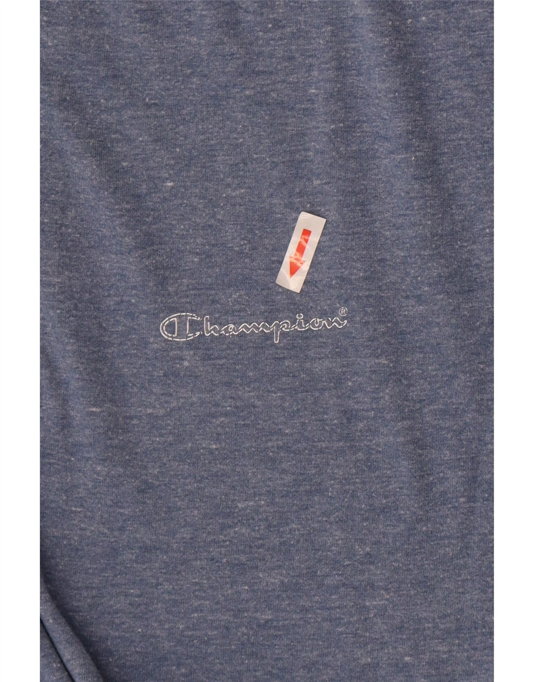 Ανδρικό T-Shirt Champion Top XL Blue Flecked Cotton