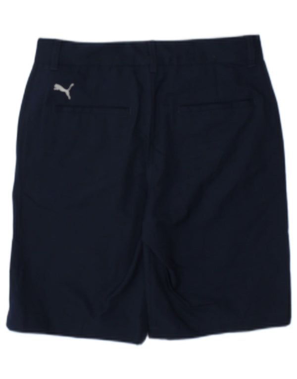 Ducati της Puma Boys Chino Short 11-12 Years W26 Navy Blue Cotton