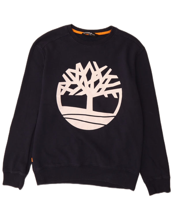 Ανδρικό φούτερ Timberland Graphic Regular Fit Jumper Medium Navy Blue
