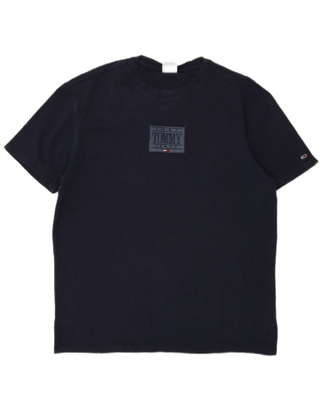 Ανδρικό γραφικό T-Shirt Tommy Hilfiger Top Medium Navy Blue