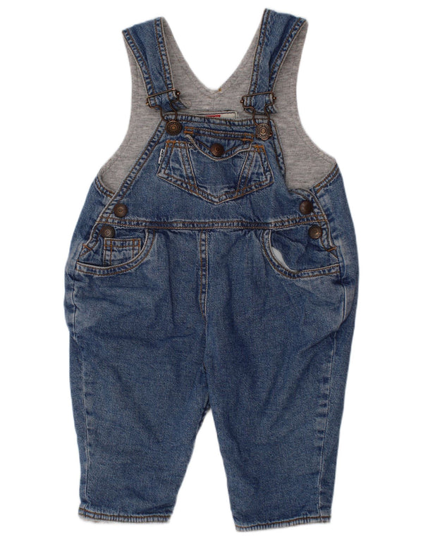 LEVI'S Baby Boys Dungarees Straight Jeans 3-6 μηνών W24 L8 Blue