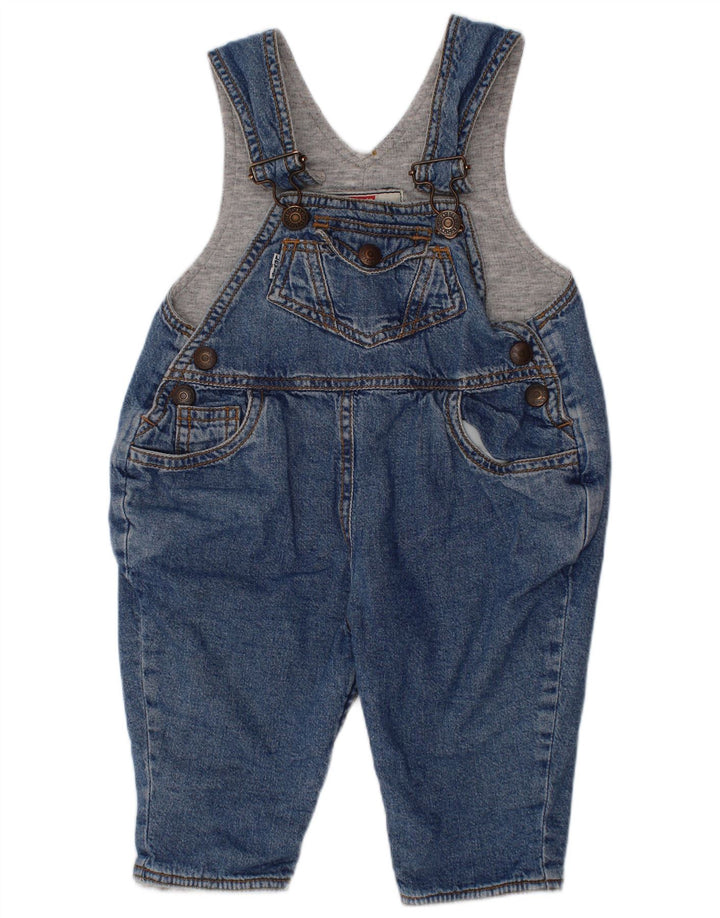 LEVI'S Baby Boys Dungarees Straight Jeans 3-6 μηνών W24 L8 Blue
