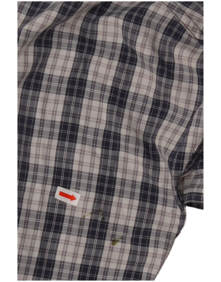 COLUMBIA Ανδρικό πουκάμισο Titanium 2XL Navy Blue Check Polyester