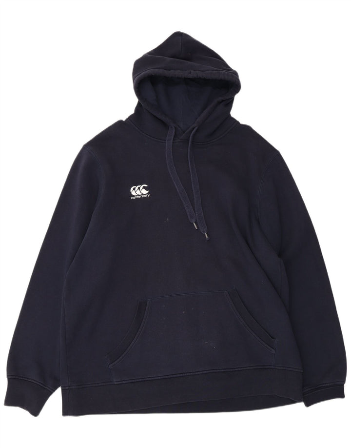 CANTERBURY Ανδρικό Hoodie Jumper 2XL Navy Blue Cotton