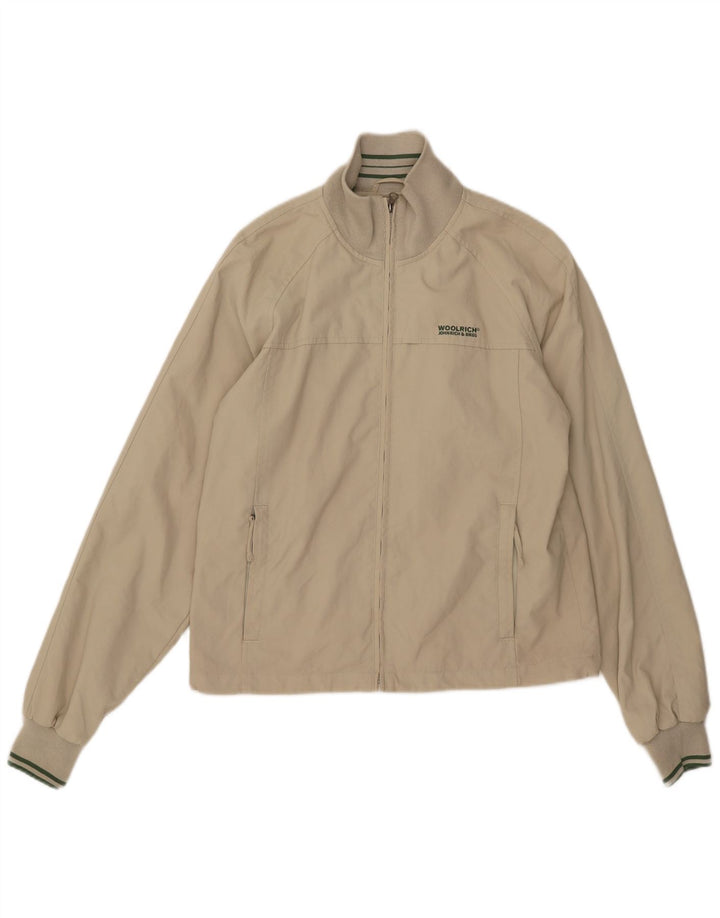 Ανδρικό μπουφάν Woolrich UK 38 Medium Beige Nylon