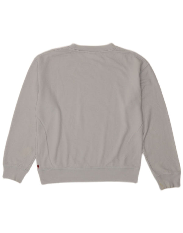 Γυναικείο γραφικό υπερμεγέθη φούτερ Levi's Jumper UK 6 XS Blue