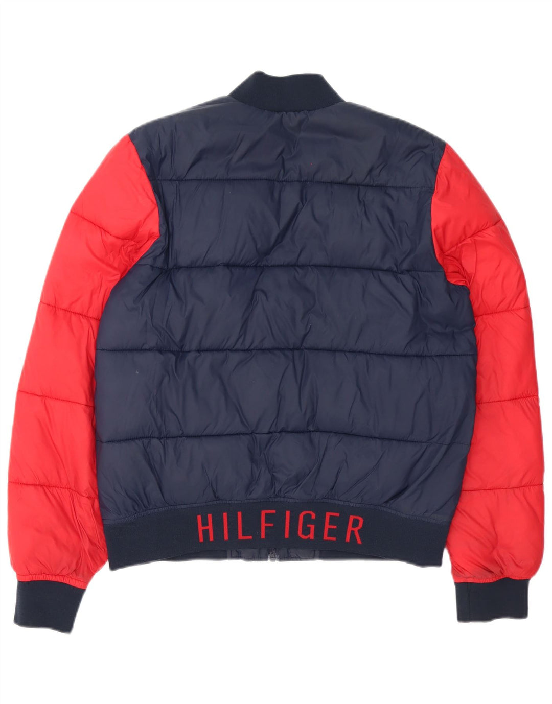 Tommy Hilfiger Ανδρικό μπουφάν με επένδυση UK 36 Small Navy Blue Colorblock
