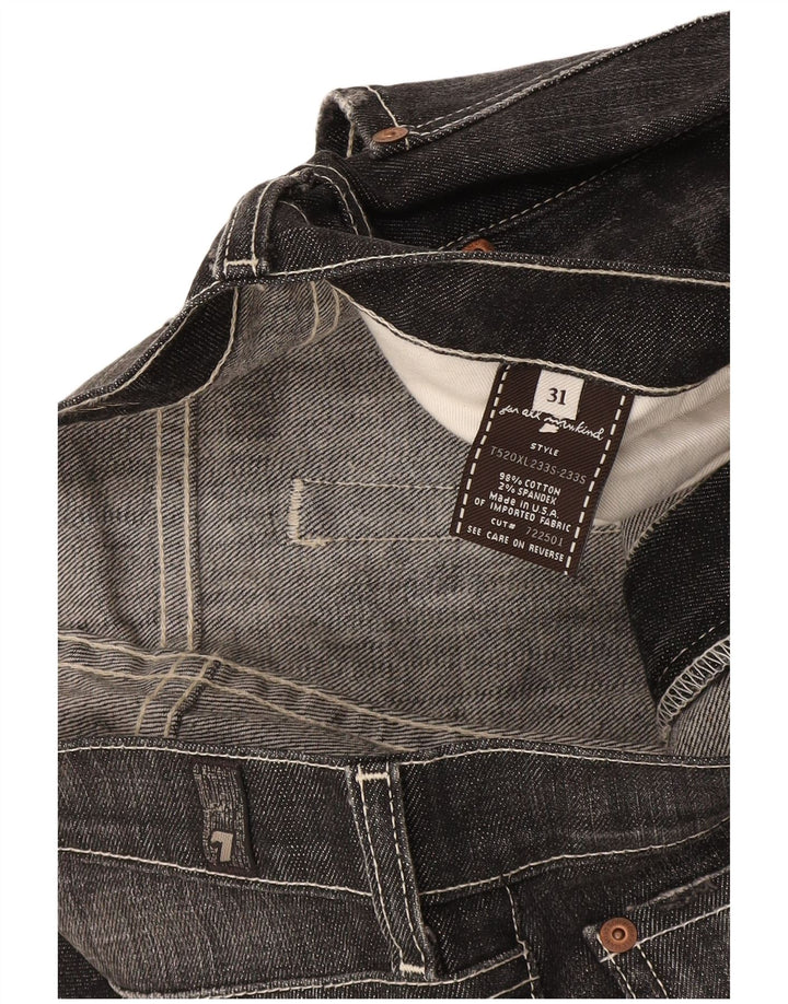Γκρι βαμβακερό 7 For All Mankind Womens Bootcut Jeans W31 L36