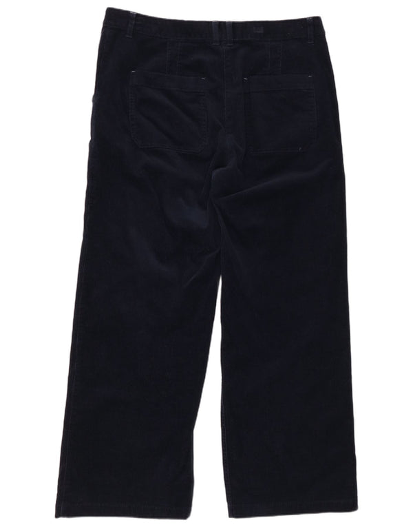 WHITE STUFF Γυναικείο κοτλέ παντελόνι UK 16 Large W34 L29 Navy Blue