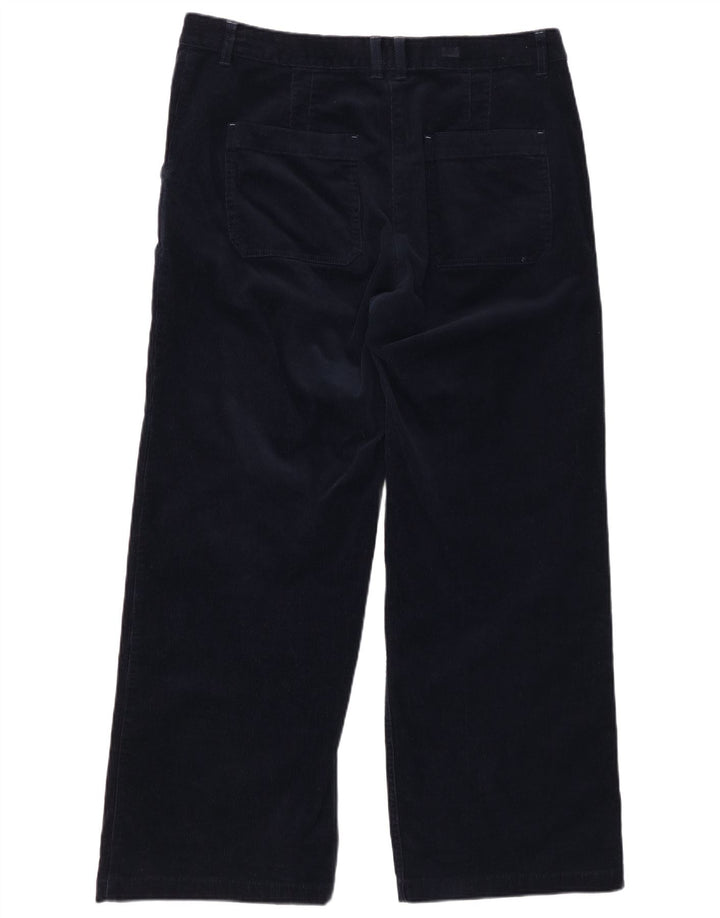 WHITE STUFF Γυναικείο κοτλέ παντελόνι UK 16 Large W34 L29 Navy Blue