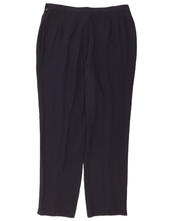Marks & Spencer Γυναικείο ψηλόμεσο παντελόνι UK 16 Large W34 L28 Navy