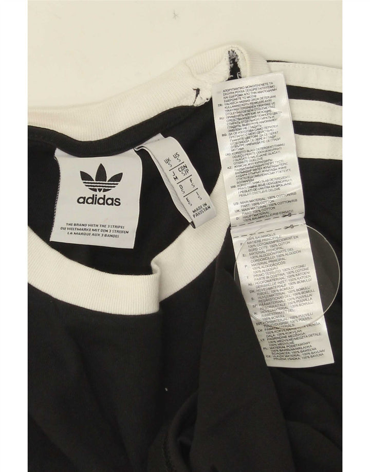 Ανδρικό T-Shirt Adidas Top Μικρό μαύρο βαμβακερό