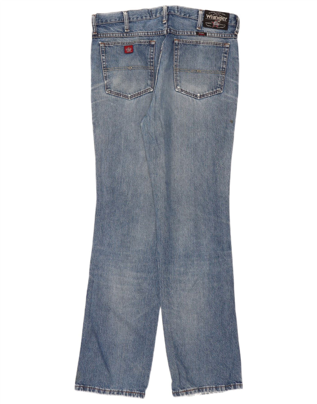 Ανδρικό τζιν WRANGLER ίσιο W36 L34 Μπλε βαμβακερό