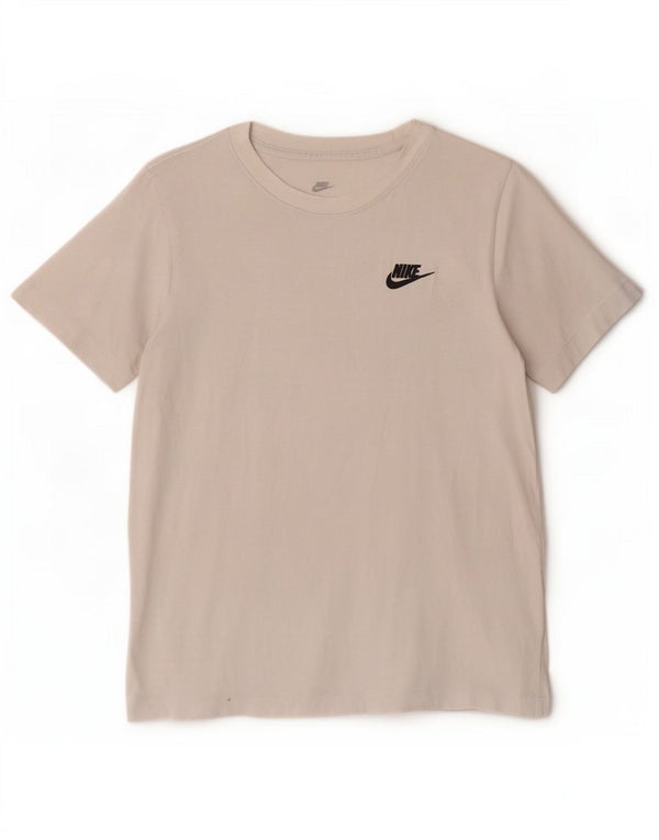 Μπλουζάκι Nike Boys T-Shirt 12-13 ετών μεγάλο λευκό βαμβακερό