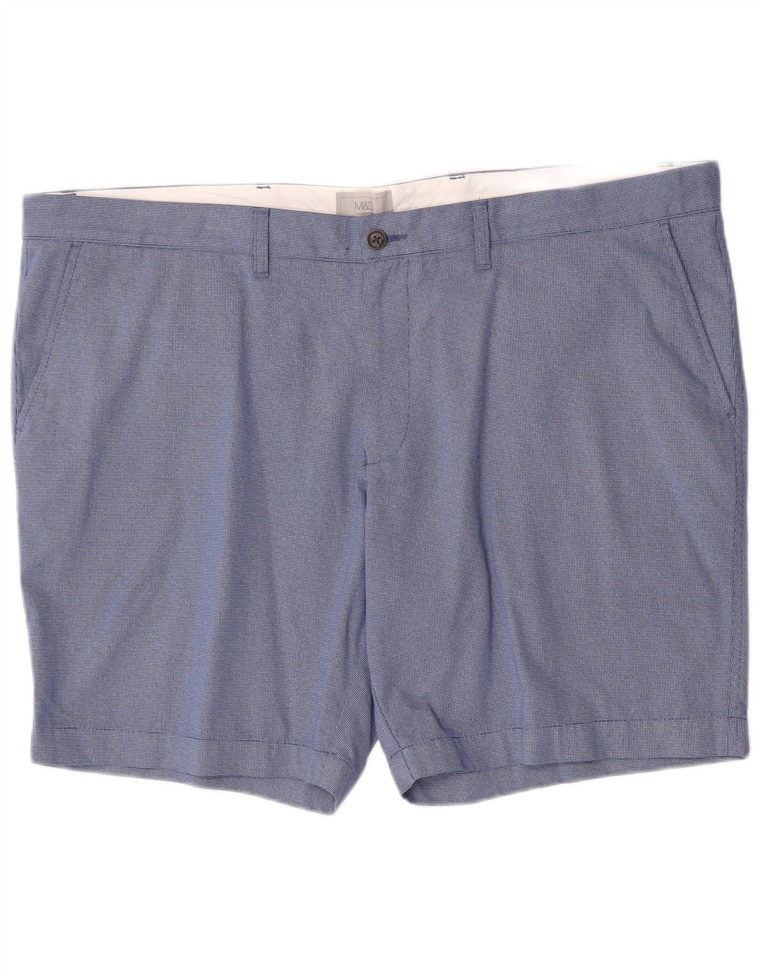 Ανδρικό σορτς Chino Marks & Spencer W44 2XL Μπλε βαμβακερό