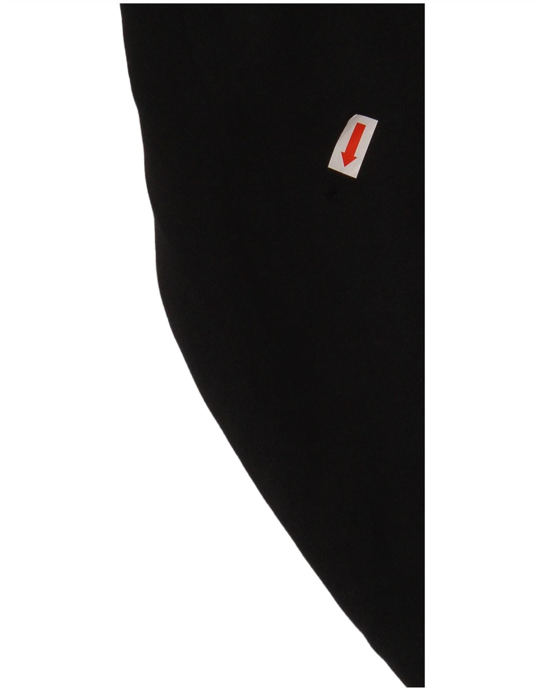 Γυναικεία κουκούλα με κουκούλα ADIDAS Oversized Crop UK 6 XS Μαύρο βαμβακερό