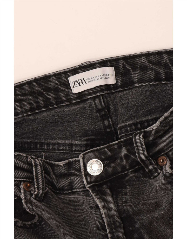 Zara Γυναικείο Tapered Jeans EU 40 Medium W30 L26 Grey